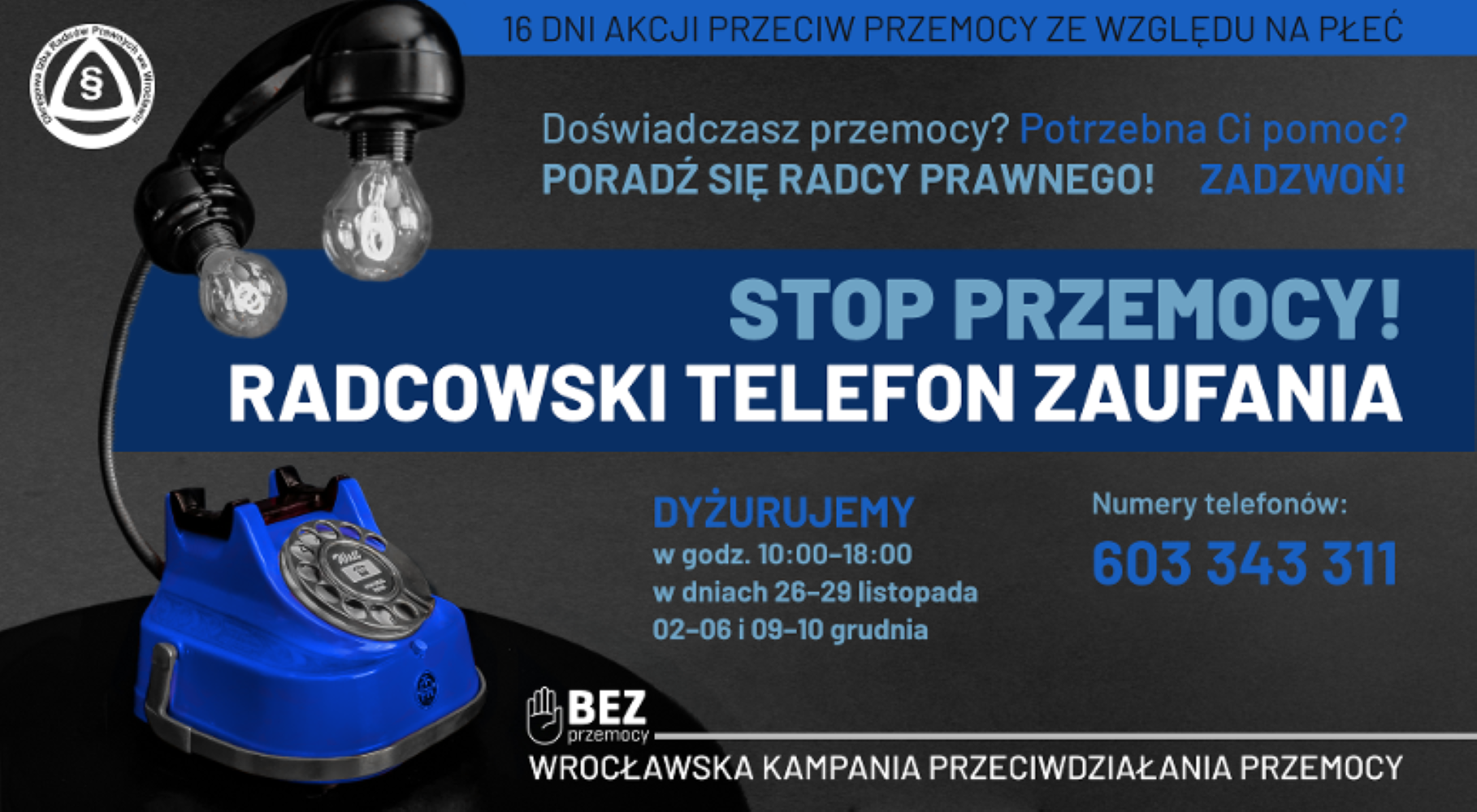 STOP przemocy ! RADCOWSKI TELEFON ZAUFANIA 