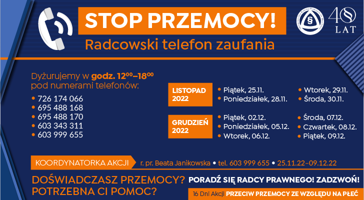 Radcowski Telefon Zaufania Stop Przemocy