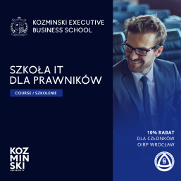 IV edycja Szkoły IT dla prawników – 10% rabatu dla aplikantów radcowskich i radców prawnych OIRP Wrocław