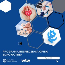 Program opieki zdrowotnej przygotowany przez brokera Willis Towers Watson Polska na zlecenie Krajowej Izby Radców Prawnych dla Kancelarii Radców Prawnych
