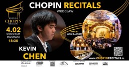 Chopin Recitals Wrocław Kevin Chen – zniżka dla radców prawnych i aplikantów radcowskich OIRP Wrocław
