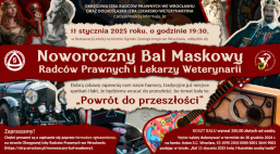 Noworoczny Bal Maskowy Radców Prawnych i Lekarzy Weterynarii